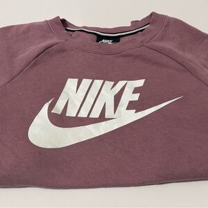 Nike Purple Crewneck Pullover Sweater